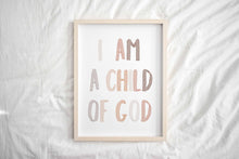 Load image into Gallery viewer, set of 6 neutral let your shine Christian kids bible verse art print 07-123
