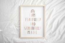 Load image into Gallery viewer, set of 6 neutral let your shine Christian kids bible verse art print 07-123
