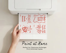 Load image into Gallery viewer, Funny 67 Valentine's Day Cards ,Hand-Drawn Whimsical Style, Digital Download 0802
