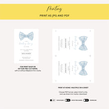 Load image into Gallery viewer, Editable Korean First birthday boy party template 0301
