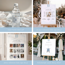 Load image into Gallery viewer, 0304 Blue Korean first birthday Doljanchi bundle
