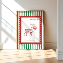 Load image into Gallery viewer, Vintage Christian Christmas stamp Wall Art Set of 3 Art Print 13-227
