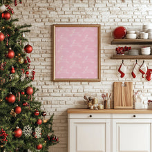 Load image into Gallery viewer, Pink Christian Christmas Bible Verse Wall Art (Choose your Print) 13-213
