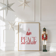 Load image into Gallery viewer, Set of 6 Red Green Christian Christmas Wall Art Bundle 13-222
