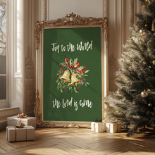 Load image into Gallery viewer, Red Green Christian Christmas Bible Verse Wall Art Print (Choose your Print) 13-212
