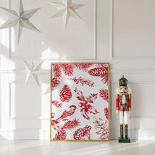 Load image into Gallery viewer, Set of 6 Red Green Christian Christmas Wall Art Bundle 13-222
