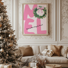 Load image into Gallery viewer, Pink Christian Christmas Bible Verse Wall Art (Choose your Print) 13-213
