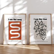 Load image into Gallery viewer, Set of 2 I am the way I am the vine art prints
