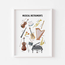 Load image into Gallery viewer, Music theory art print 07-191
