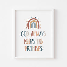 Load image into Gallery viewer, set of 6 boho Christian kids bible verse art prints 07-172
