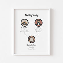 Load image into Gallery viewer, The holy Trinity art print3 07-214
