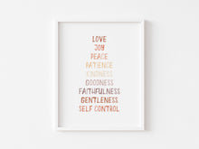 Load image into Gallery viewer, Watercolor neutral Christian kids bible verse set of 3 art prints 07-4042
