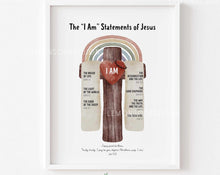 Load image into Gallery viewer, The I AM Statements of Jesus print
