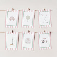 Load image into Gallery viewer, 0311 pink let&#39;s par tee birthday decoration template
