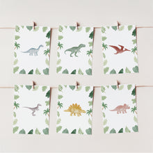Load image into Gallery viewer, 0323 Editable Dinosaur Photo Banner | Printable Dino Birthday Decor | Digital Download
