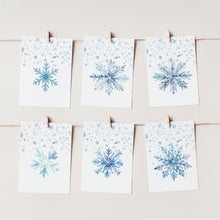 Load image into Gallery viewer, 0319 Winter Onederland Editable Banner Template - Blue Snowflake 1st Year Photo Milestone Decor
