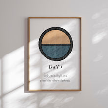 Load image into Gallery viewer, Set of 8 boho Christian kids creation art prints 07-216
