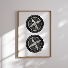 Load image into Gallery viewer, Watercolor car racer gallery wall set of 6 art print 07-31706
