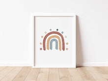 Load image into Gallery viewer, Watercolor boho nursery set of 4 art prints 07-170
