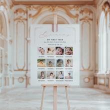 Load image into Gallery viewer, 0303 Pink Korean Doljanchi milestone board
