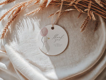 Load image into Gallery viewer, 03082 pink silly goose favor tag template
