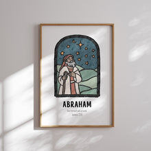 Load image into Gallery viewer, Bible Faith Characters Wall Art With Scripture for Kids 07-356
