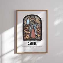 Load image into Gallery viewer, Bible Faith Characters Wall Art With Scripture for Kids 07-356
