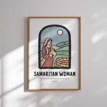 Load image into Gallery viewer, Bible Faith Characters Wall Art With Scripture for Kids 07-356
