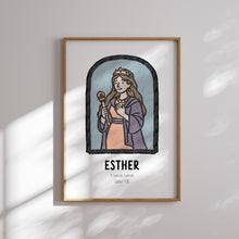 Load image into Gallery viewer, Bible Faith Characters Wall Art With Scripture for Kids 07-356
