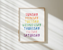 Load image into Gallery viewer, Colorful educational poster 07-205

