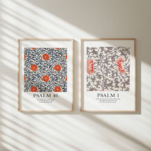 Load image into Gallery viewer, Set of 2 Chinoiserie flower pattern art prints
