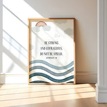 Load image into Gallery viewer, Watercolor set of 3 Noah&#39;s ark Christian kids bible verse art prints 07-270

