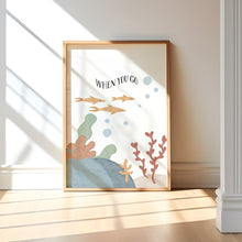 Load image into Gallery viewer, Watercolor nautical kids bible verse set of 3 prints 07-26203
