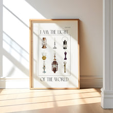Load image into Gallery viewer, set of 3 vintage Christian scripture wall art prints
