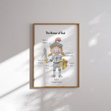 Load image into Gallery viewer, set of 6 Christian kids educational art prints 07-178
