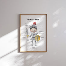 Load image into Gallery viewer, set of 6 Christian kids educational art prints 07-178
