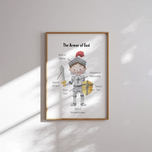 Load image into Gallery viewer, set of 6 Christian kids educational art prints 07-178

