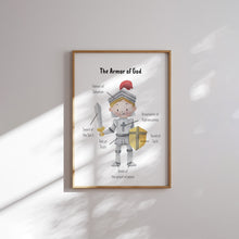 Load image into Gallery viewer, set of 6 Christian kids educational art prints 07-178
