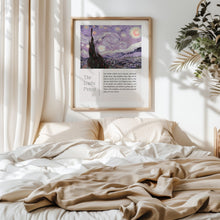 Load image into Gallery viewer, Purple Aesthetic bible verse set of 6 art prints
