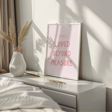 Load image into Gallery viewer, Blue pink aesthetic set of 6 Christian wall art prints 02-326
