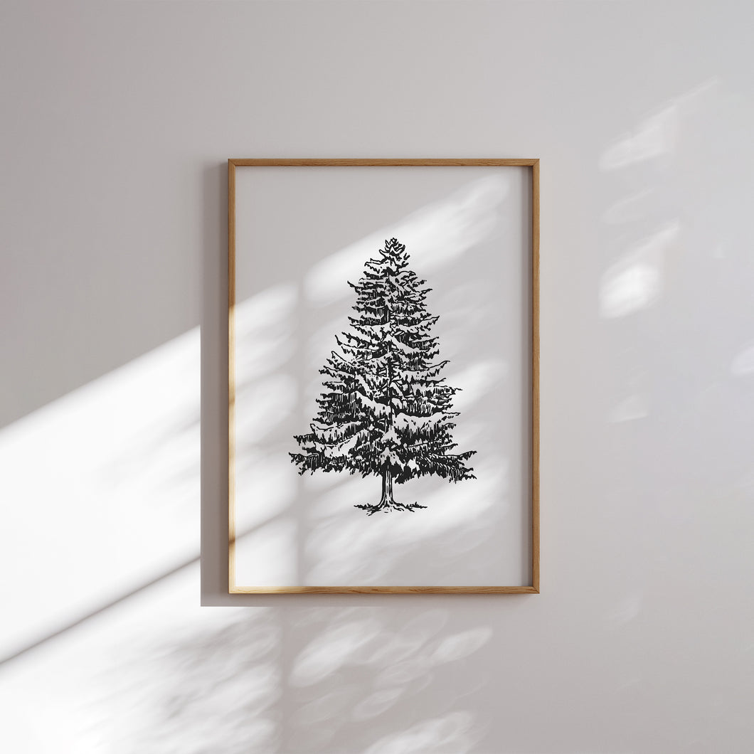 Minimal Vintage Christian Christmas Bible Verse Wall Art Print (Choose your Print) 13-210