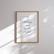 Load image into Gallery viewer, Modern aesthetic scripture wall art print
