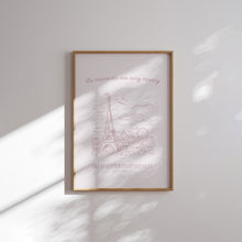 Load image into Gallery viewer, Light pink trendy coquette Christian bible verse art prints
