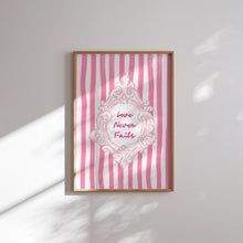Load image into Gallery viewer, Aesthetic red Valentines coquette bible verse girly art prints
