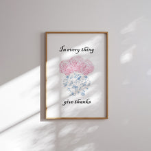 Load image into Gallery viewer, Aesthetic pink blue trendy girly room wall art print
