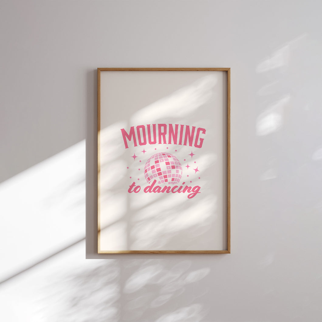 Western Pink cowgirl Christian bible verse art print