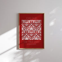 Load image into Gallery viewer, Minimal Red Green Christian Christmas Bible Verse Wall Art (Choose your Print) 13-214
