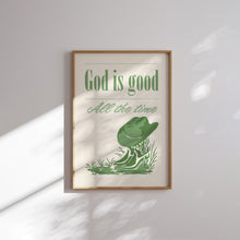 Load image into Gallery viewer, Sage green Western Cowgirl Christian wall art prints
