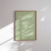 Load image into Gallery viewer, Modern Pink green aesthetic Christian kitchen wall art print
