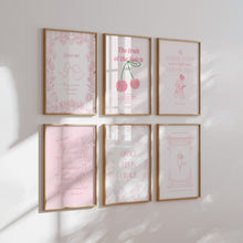 Load image into Gallery viewer, Modern Aesthetic pink bible verse wall art prints
